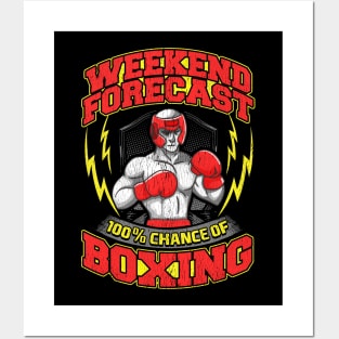 Awesome Weekend Forecast: 100% Chance of Boxing Posters and Art